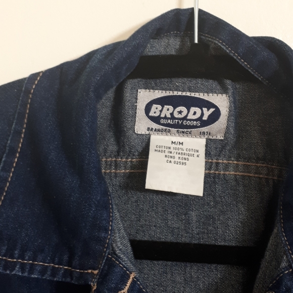 Brody Cropped Jean Jacket M - Picture 2 of 7